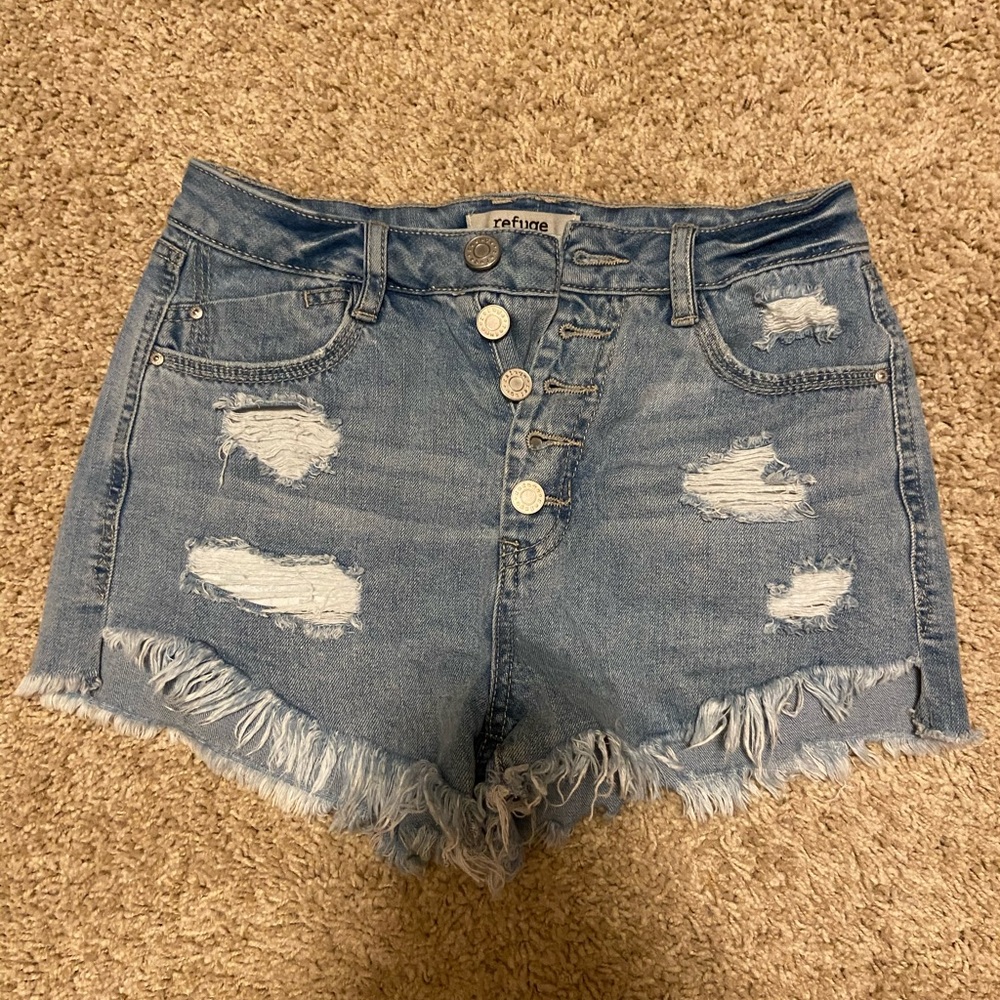 Refuge from Charlotte Russe Denim Shorts